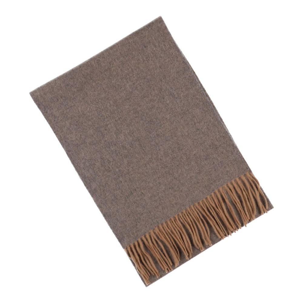 Harmaanbeige naisten huivi 100% kashmiria Pariisi (6)