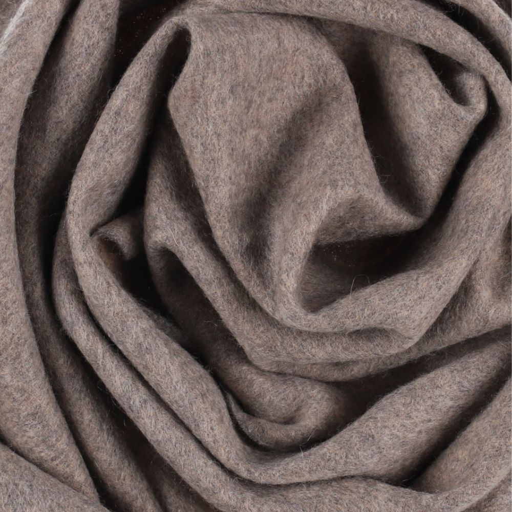 Harmaanbeige naisten huivi 100% kashmiria Pariisi (2)